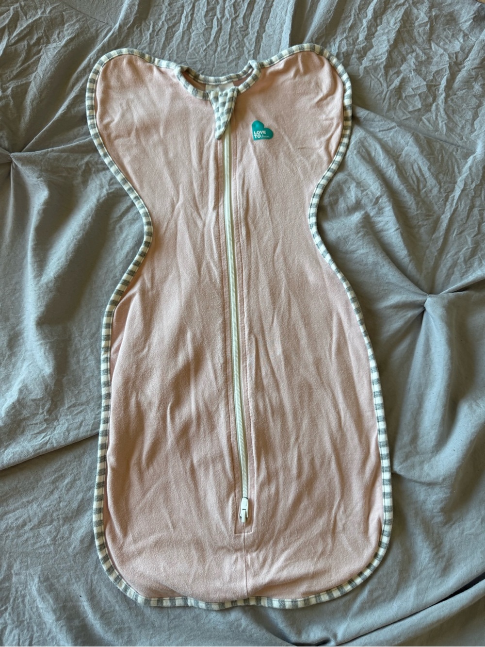 Love to Dream Pink Infant Swaddle Sleep Sack Zippered Pajama NWOT